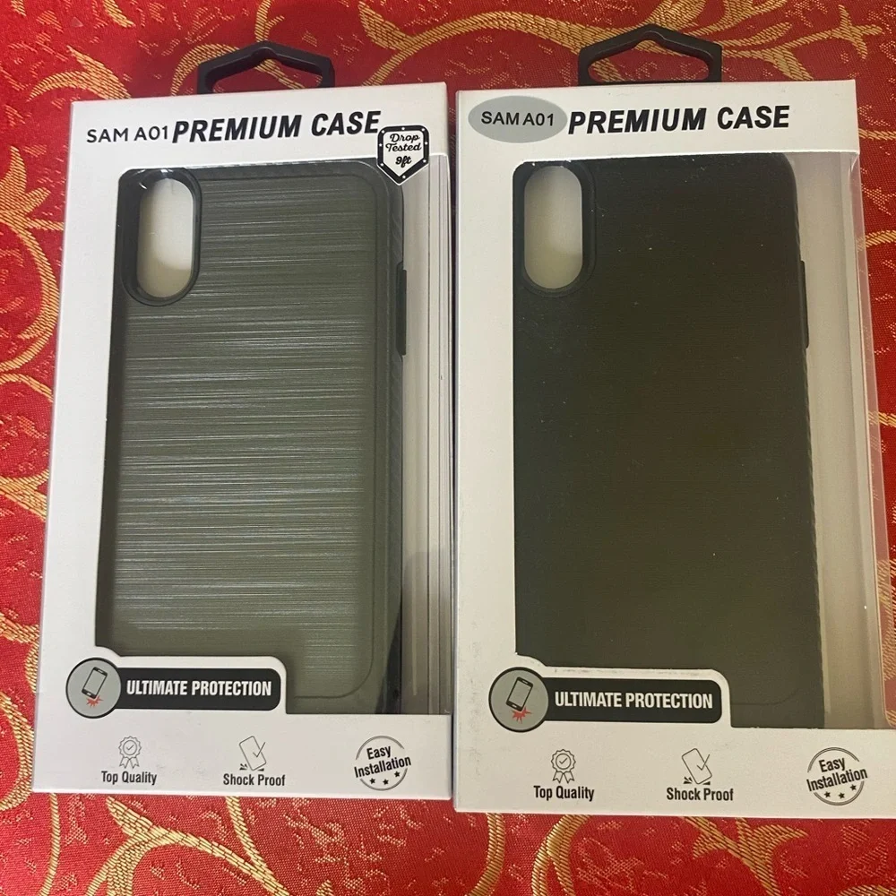 Premium Phone Case for SAM A01 - Black